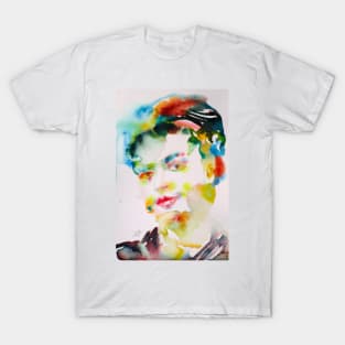 FRIDA KAHLO - watercolor portrait .3 T-Shirt